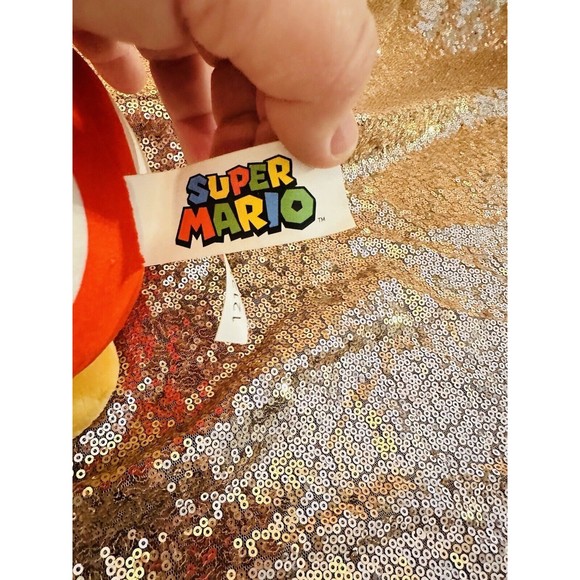 Nintendo Super Mario Plush Red Power Up Mushroom 5" Stuffed Animal  P1 - Picture 3 of 4